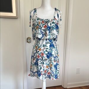 Floral Print Sleeveless Dress